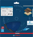 Bosch EXPERT Wood akutoitel töötav 160 mm ringsae tera T12.